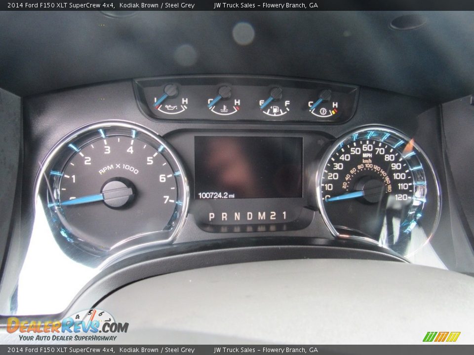 2014 Ford F150 XLT SuperCrew 4x4 Kodiak Brown / Steel Grey Photo #22