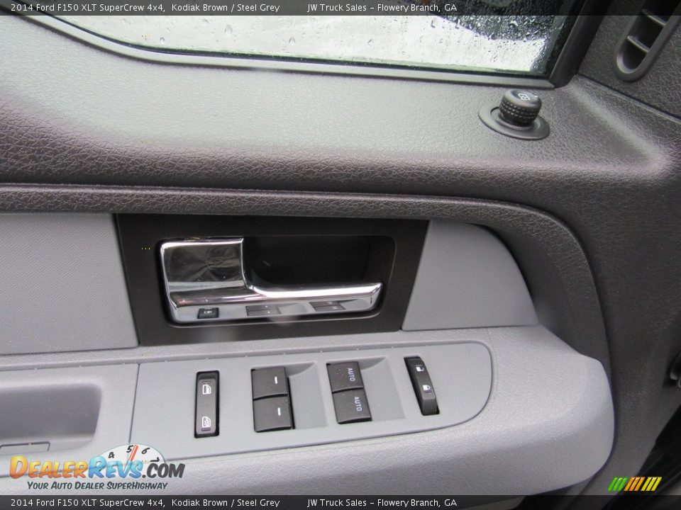 2014 Ford F150 XLT SuperCrew 4x4 Kodiak Brown / Steel Grey Photo #24