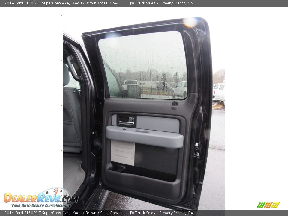2014 Ford F150 XLT SuperCrew 4x4 Kodiak Brown / Steel Grey Photo #29