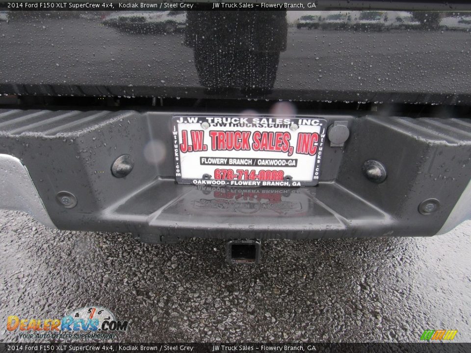 2014 Ford F150 XLT SuperCrew 4x4 Kodiak Brown / Steel Grey Photo #34