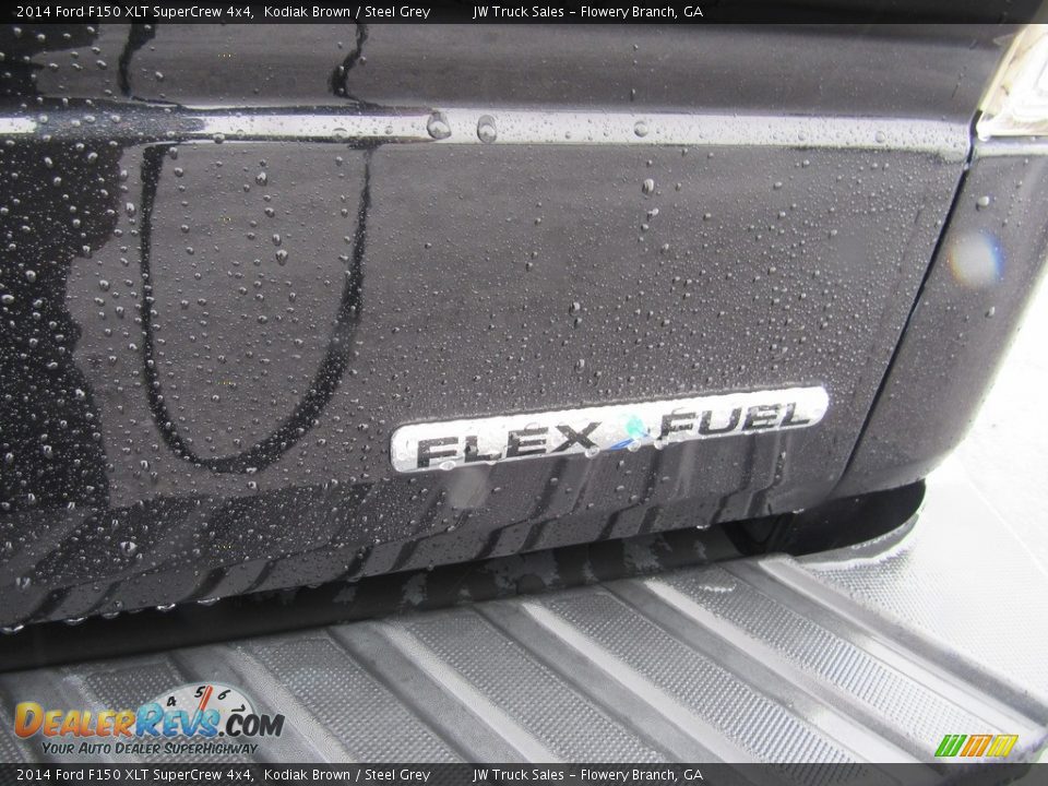 2014 Ford F150 XLT SuperCrew 4x4 Kodiak Brown / Steel Grey Photo #35