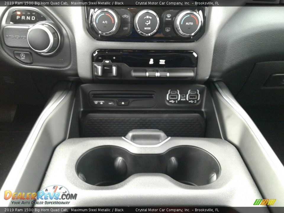 2019 Ram 1500 Big Horn Quad Cab Maximum Steel Metallic / Black Photo #16
