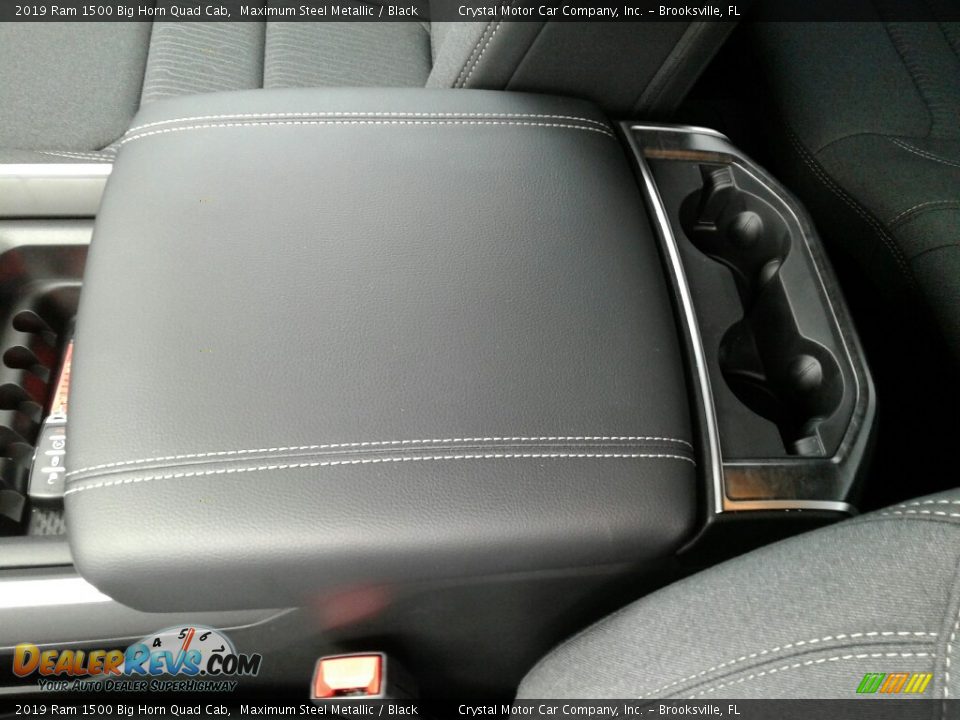 2019 Ram 1500 Big Horn Quad Cab Maximum Steel Metallic / Black Photo #18