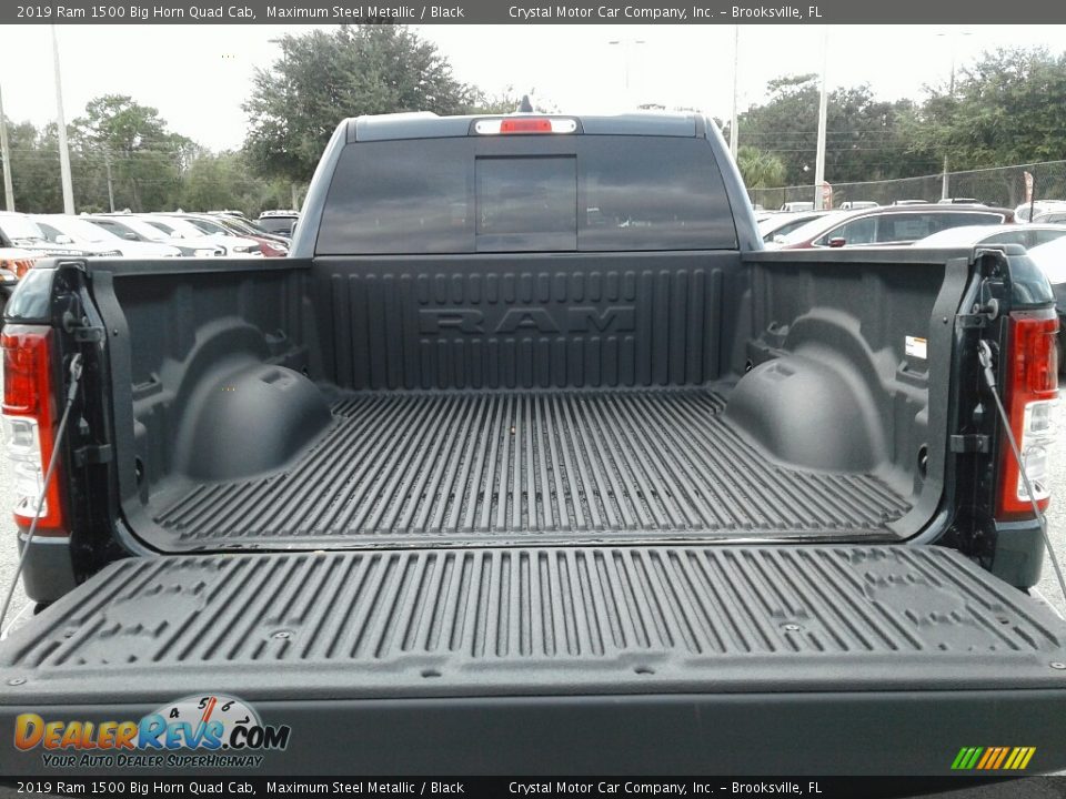 2019 Ram 1500 Big Horn Quad Cab Maximum Steel Metallic / Black Photo #19