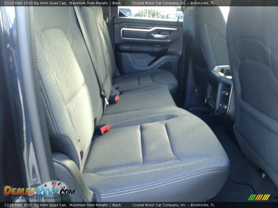 2019 Ram 1500 Big Horn Quad Cab Maximum Steel Metallic / Black Photo #11