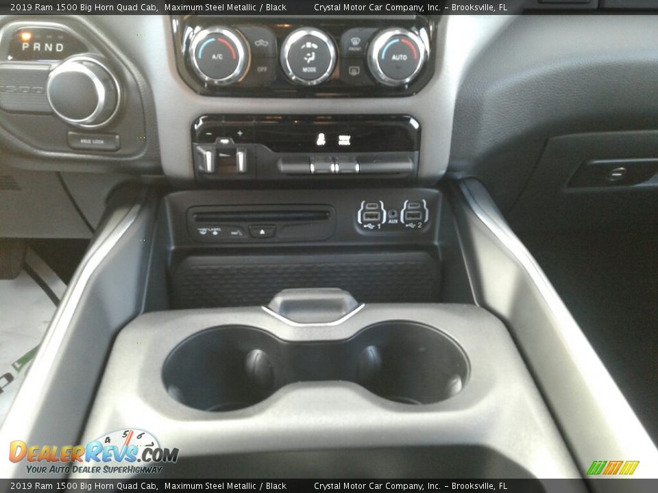 2019 Ram 1500 Big Horn Quad Cab Maximum Steel Metallic / Black Photo #16