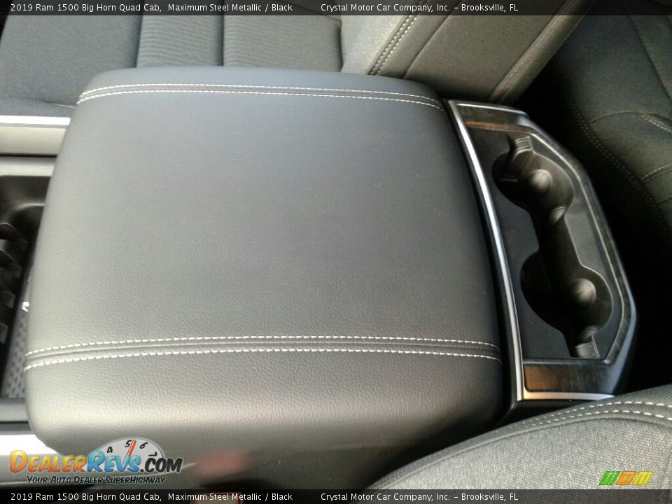 2019 Ram 1500 Big Horn Quad Cab Maximum Steel Metallic / Black Photo #18