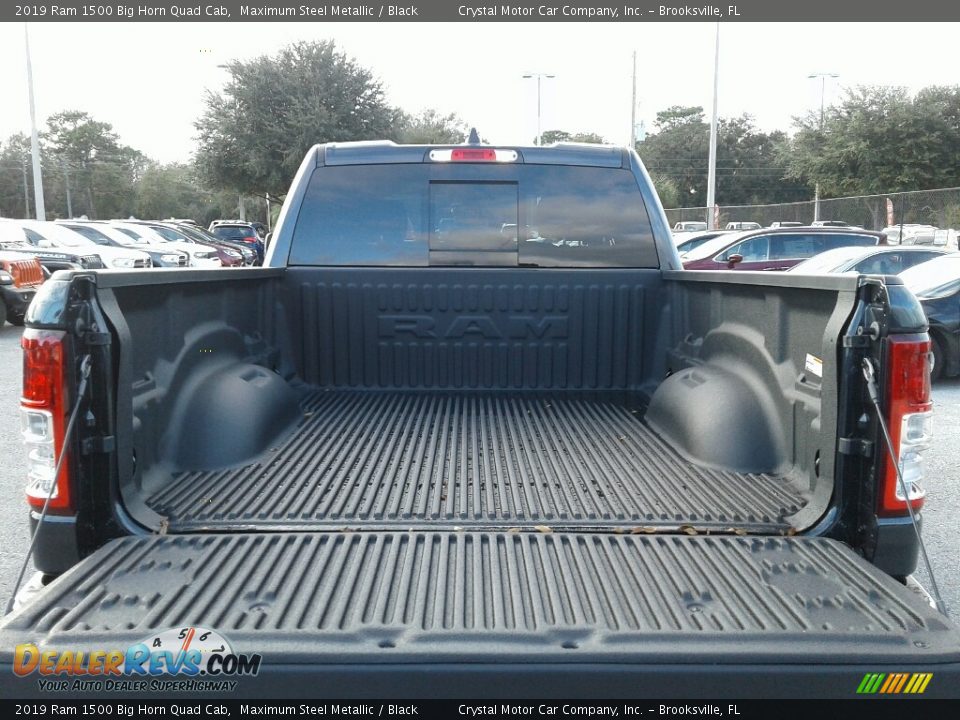 2019 Ram 1500 Big Horn Quad Cab Maximum Steel Metallic / Black Photo #19