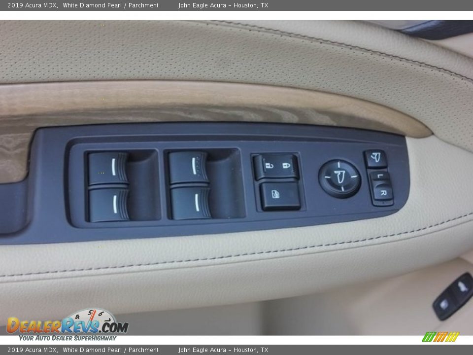 2019 Acura MDX White Diamond Pearl / Parchment Photo #13