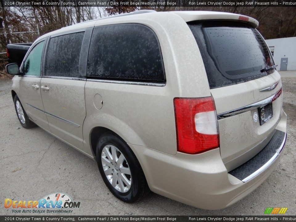 2014 Chrysler Town & Country Touring Cashmere Pearl / Dark Frost Beige/Medium Frost Beige Photo #3