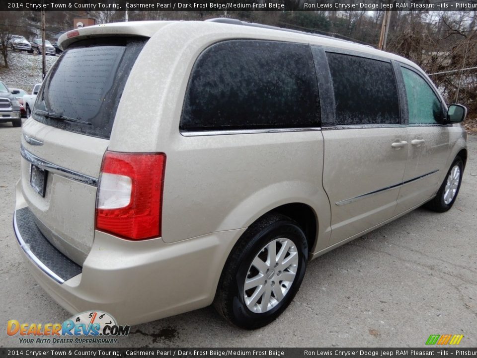 2014 Chrysler Town & Country Touring Cashmere Pearl / Dark Frost Beige/Medium Frost Beige Photo #6