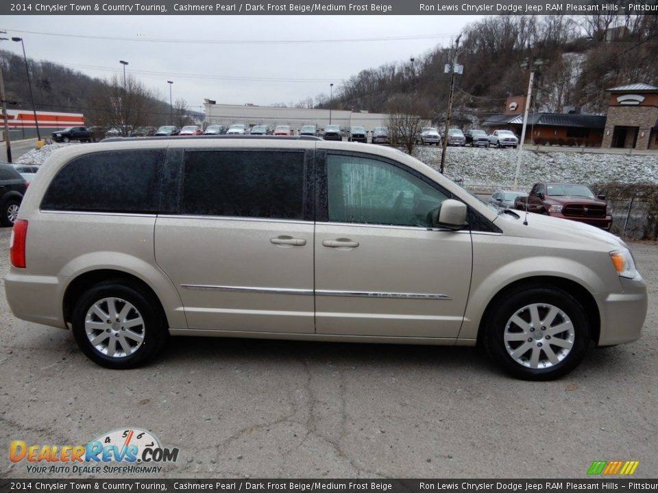 2014 Chrysler Town & Country Touring Cashmere Pearl / Dark Frost Beige/Medium Frost Beige Photo #7