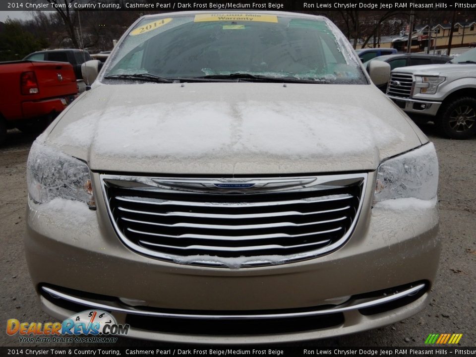 2014 Chrysler Town & Country Touring Cashmere Pearl / Dark Frost Beige/Medium Frost Beige Photo #9