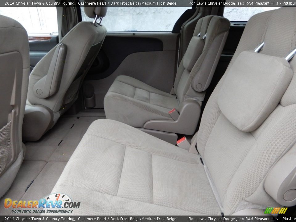 2014 Chrysler Town & Country Touring Cashmere Pearl / Dark Frost Beige/Medium Frost Beige Photo #12