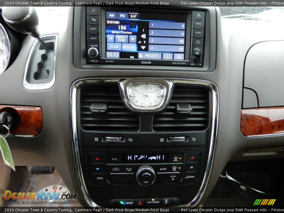 2014 Chrysler Town & Country Touring Cashmere Pearl / Dark Frost Beige/Medium Frost Beige Photo #19