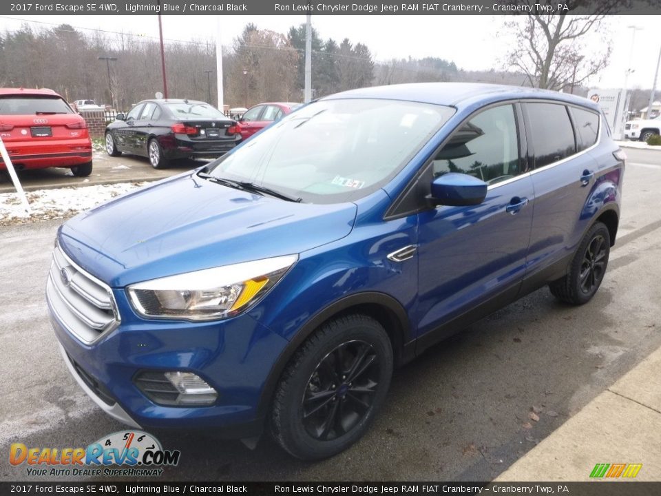 2017 Ford Escape SE 4WD Lightning Blue / Charcoal Black Photo #5