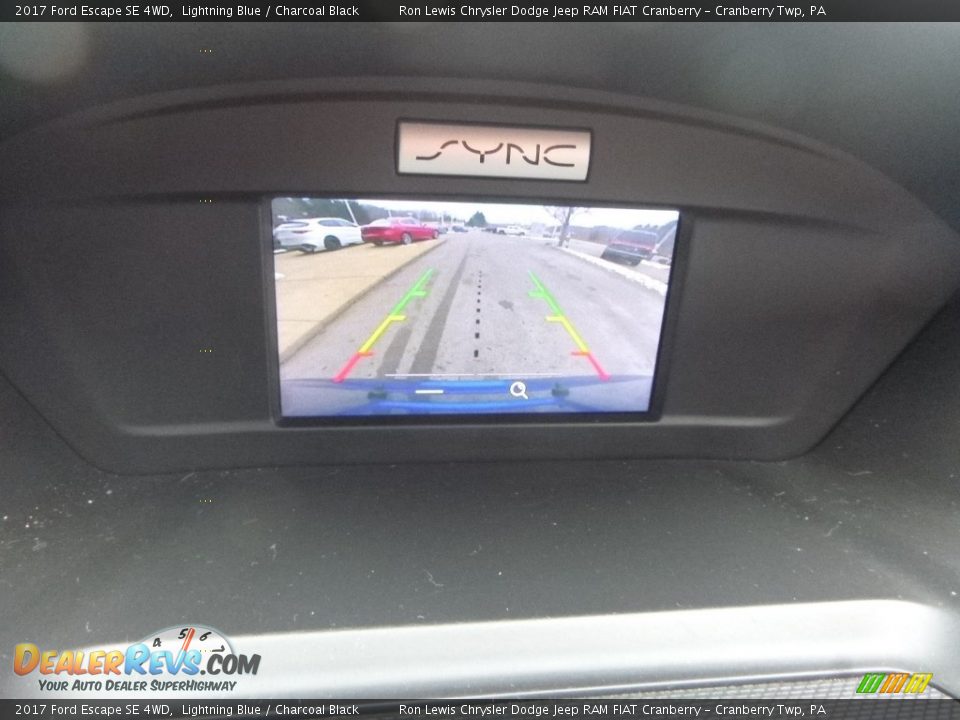 2017 Ford Escape SE 4WD Lightning Blue / Charcoal Black Photo #17