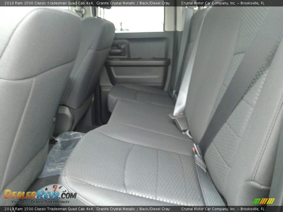 2019 Ram 1500 Classic Tradesman Quad Cab 4x4 Granite Crystal Metallic / Black/Diesel Gray Photo #10