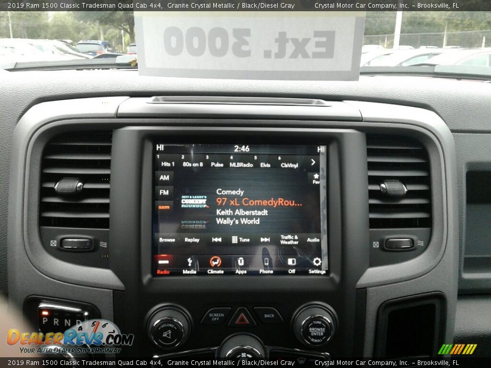 2019 Ram 1500 Classic Tradesman Quad Cab 4x4 Granite Crystal Metallic / Black/Diesel Gray Photo #15