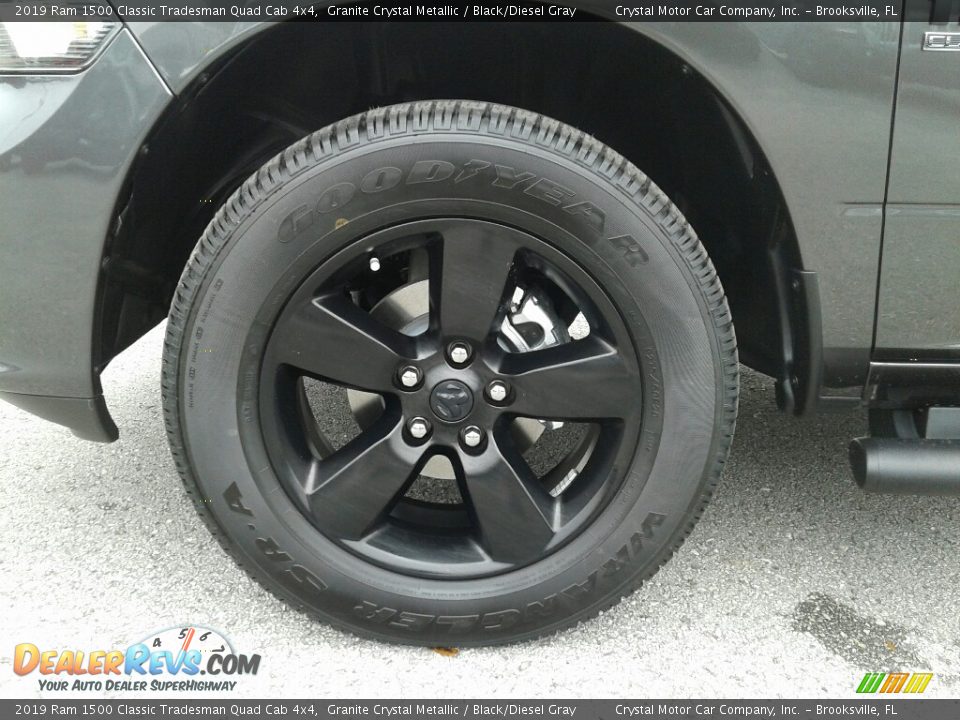 2019 Ram 1500 Classic Tradesman Quad Cab 4x4 Granite Crystal Metallic / Black/Diesel Gray Photo #20