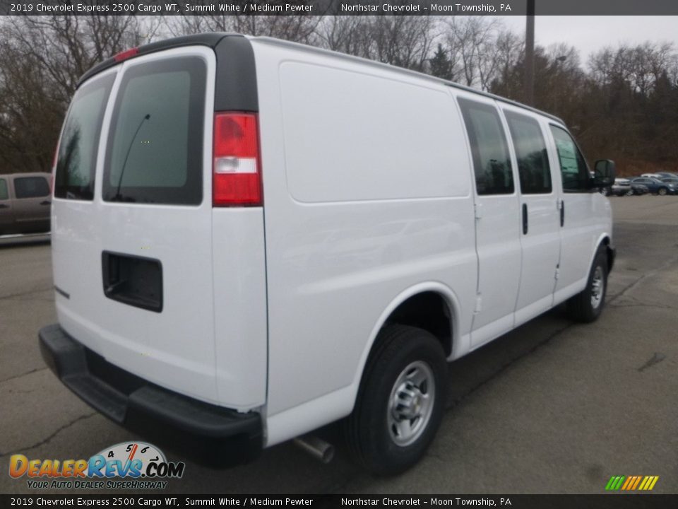 2019 Chevrolet Express 2500 Cargo WT Summit White / Medium Pewter Photo #6