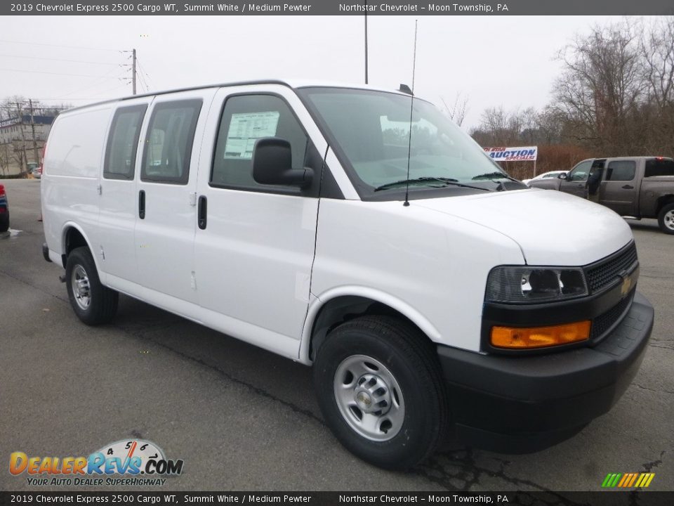 2019 Chevrolet Express 2500 Cargo WT Summit White / Medium Pewter Photo #8