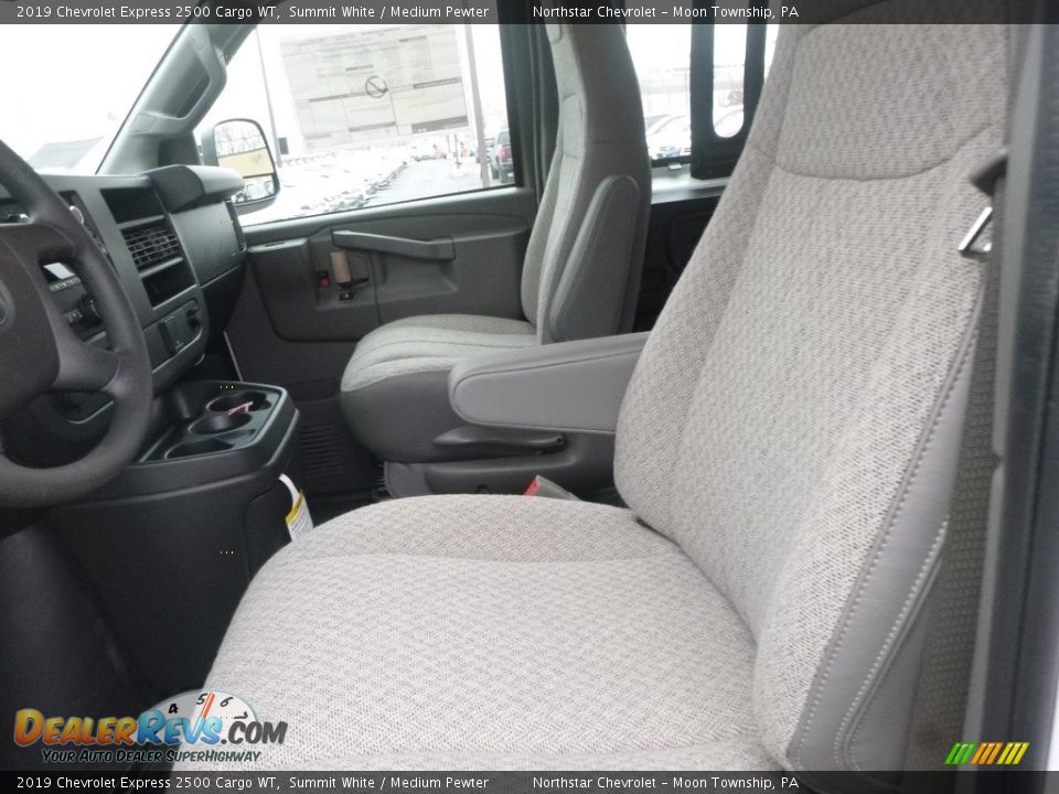 2019 Chevrolet Express 2500 Cargo WT Summit White / Medium Pewter Photo #16