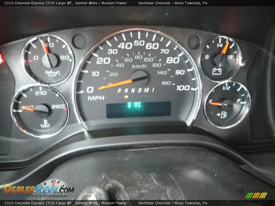 2019 Chevrolet Express 2500 Cargo WT Gauges Photo #20