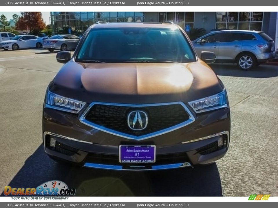 2019 Acura MDX Advance SH-AWD Canyon Bronze Metallic / Espresso Photo #2