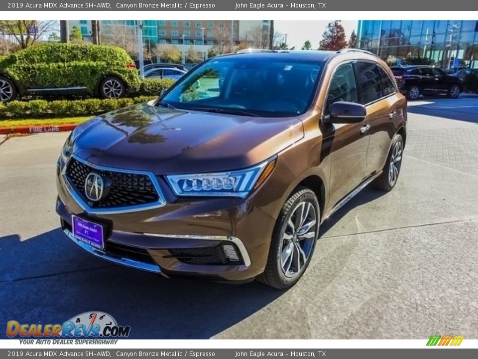 2019 Acura MDX Advance SH-AWD Canyon Bronze Metallic / Espresso Photo #3