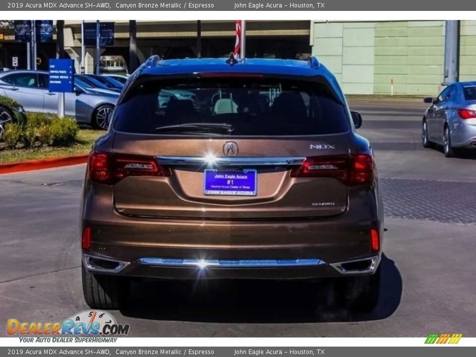 2019 Acura MDX Advance SH-AWD Canyon Bronze Metallic / Espresso Photo #6