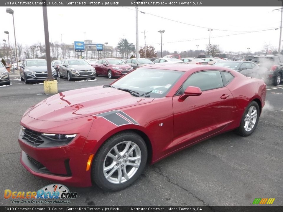 2019 Chevrolet Camaro LT Coupe Garnet Red Tintcoat / Jet Black Photo #1