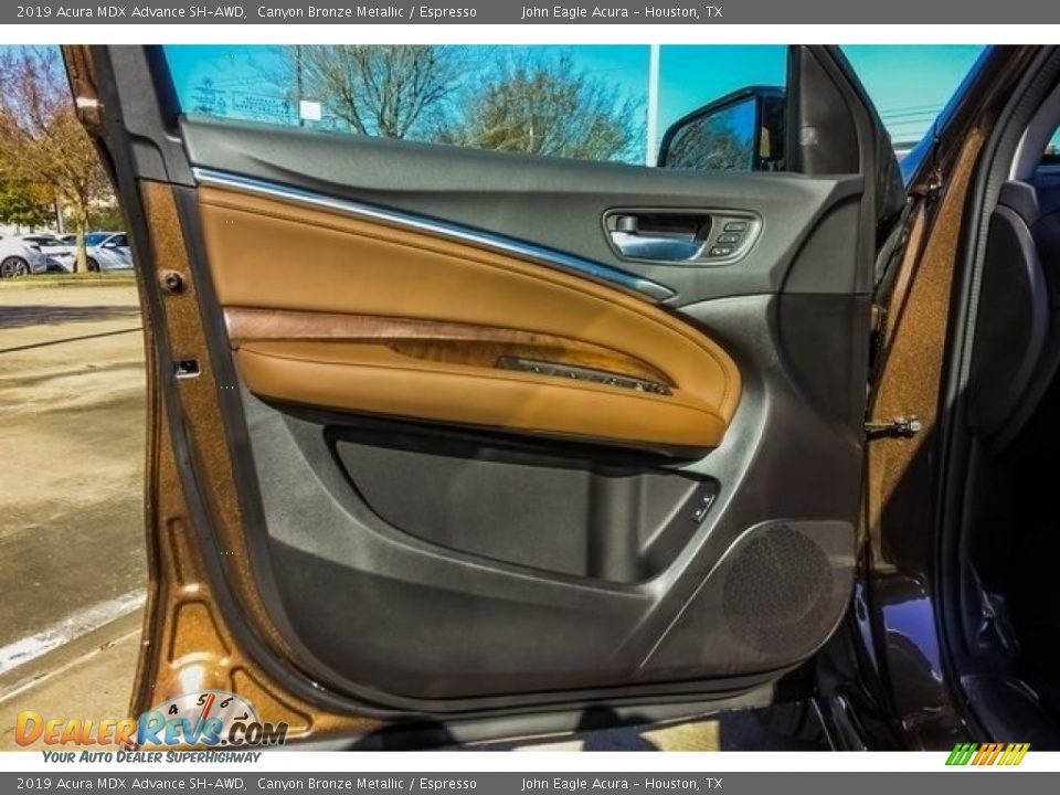 2019 Acura MDX Advance SH-AWD Canyon Bronze Metallic / Espresso Photo #16