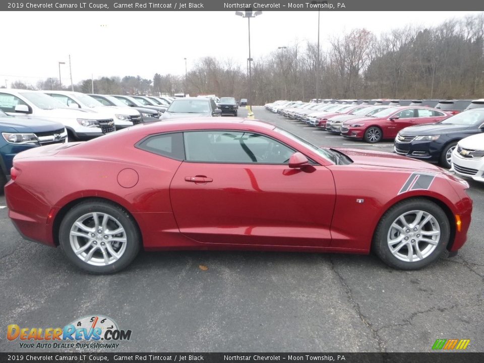 2019 Chevrolet Camaro LT Coupe Garnet Red Tintcoat / Jet Black Photo #6