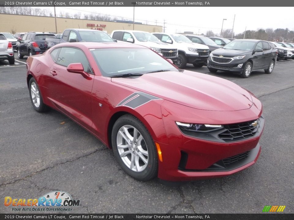 2019 Chevrolet Camaro LT Coupe Garnet Red Tintcoat / Jet Black Photo #7