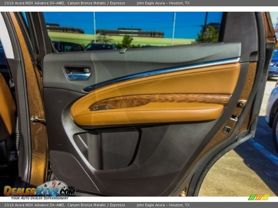2019 Acura MDX Advance SH-AWD Canyon Bronze Metallic / Espresso Photo #23