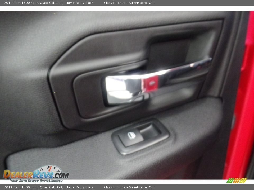 2014 Ram 1500 Sport Quad Cab 4x4 Flame Red / Black Photo #20