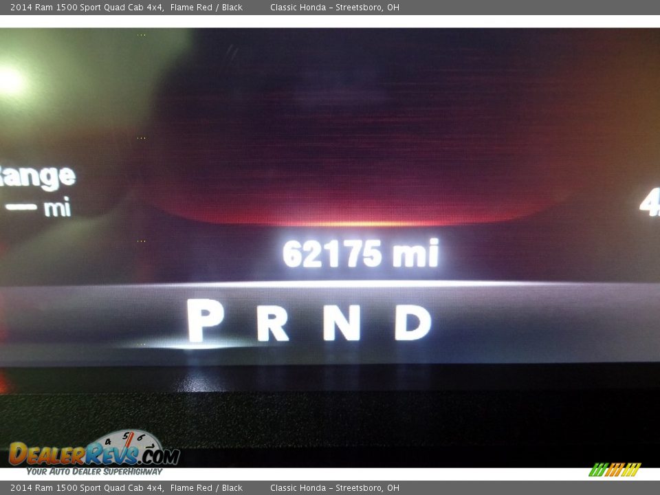2014 Ram 1500 Sport Quad Cab 4x4 Flame Red / Black Photo #32