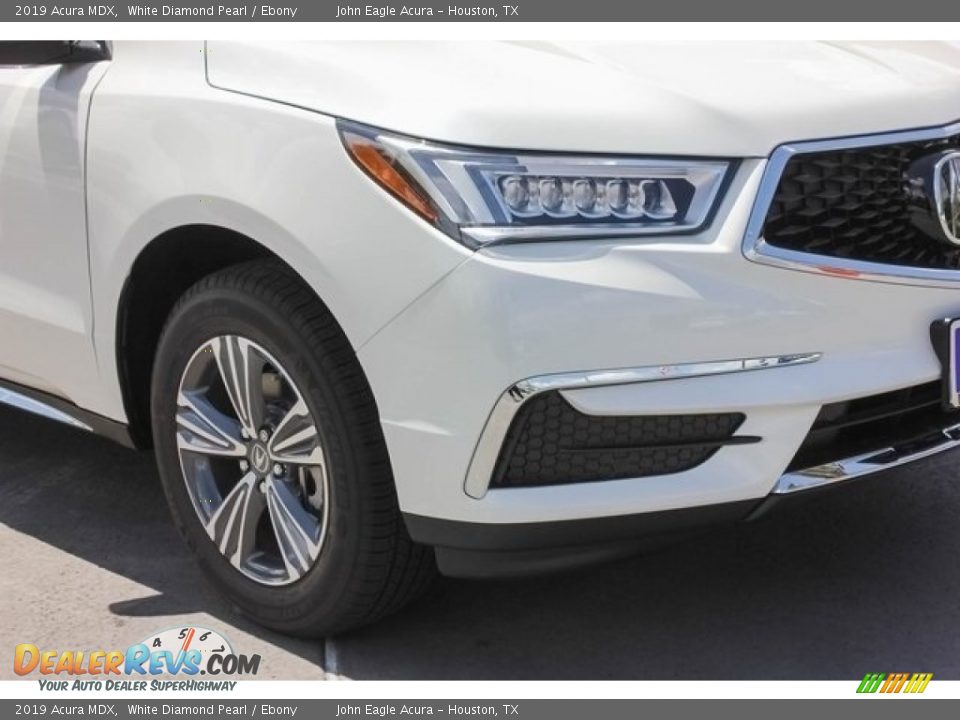 2019 Acura MDX White Diamond Pearl / Ebony Photo #11