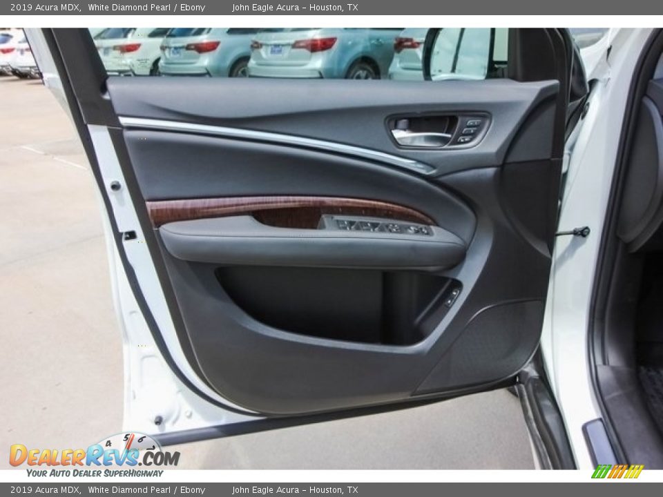 2019 Acura MDX White Diamond Pearl / Ebony Photo #15