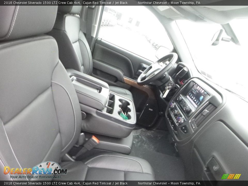 2018 Chevrolet Silverado 1500 LTZ Crew Cab 4x4 Cajun Red Tintcoat / Jet Black Photo #8