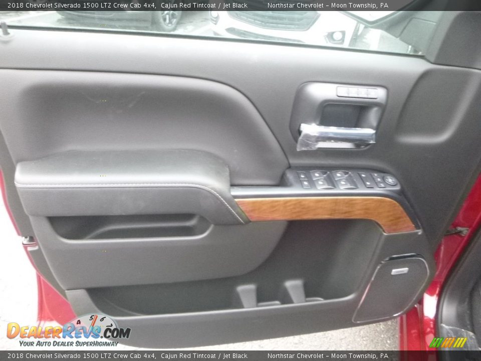2018 Chevrolet Silverado 1500 LTZ Crew Cab 4x4 Cajun Red Tintcoat / Jet Black Photo #14