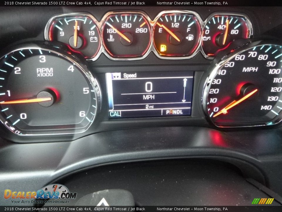 2018 Chevrolet Silverado 1500 LTZ Crew Cab 4x4 Cajun Red Tintcoat / Jet Black Photo #20