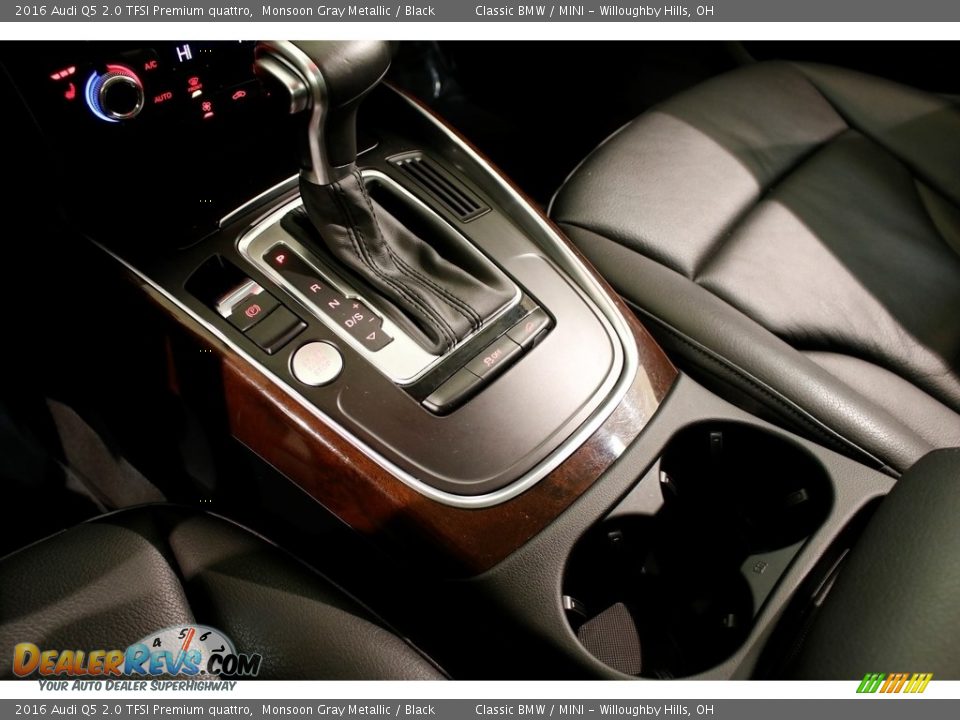 2016 Audi Q5 2.0 TFSI Premium quattro Monsoon Gray Metallic / Black Photo #15
