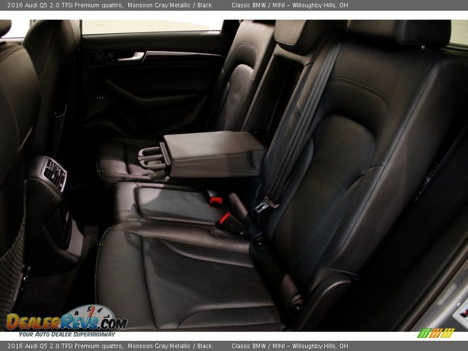 2016 Audi Q5 2.0 TFSI Premium quattro Monsoon Gray Metallic / Black Photo #19