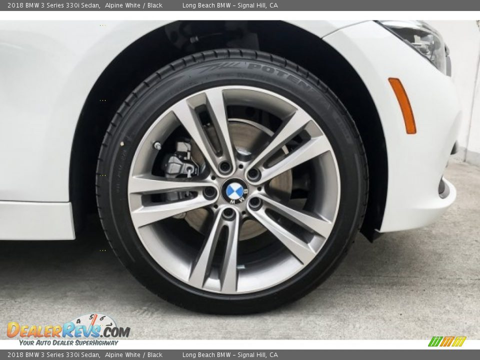 2018 BMW 3 Series 330i Sedan Alpine White / Black Photo #9