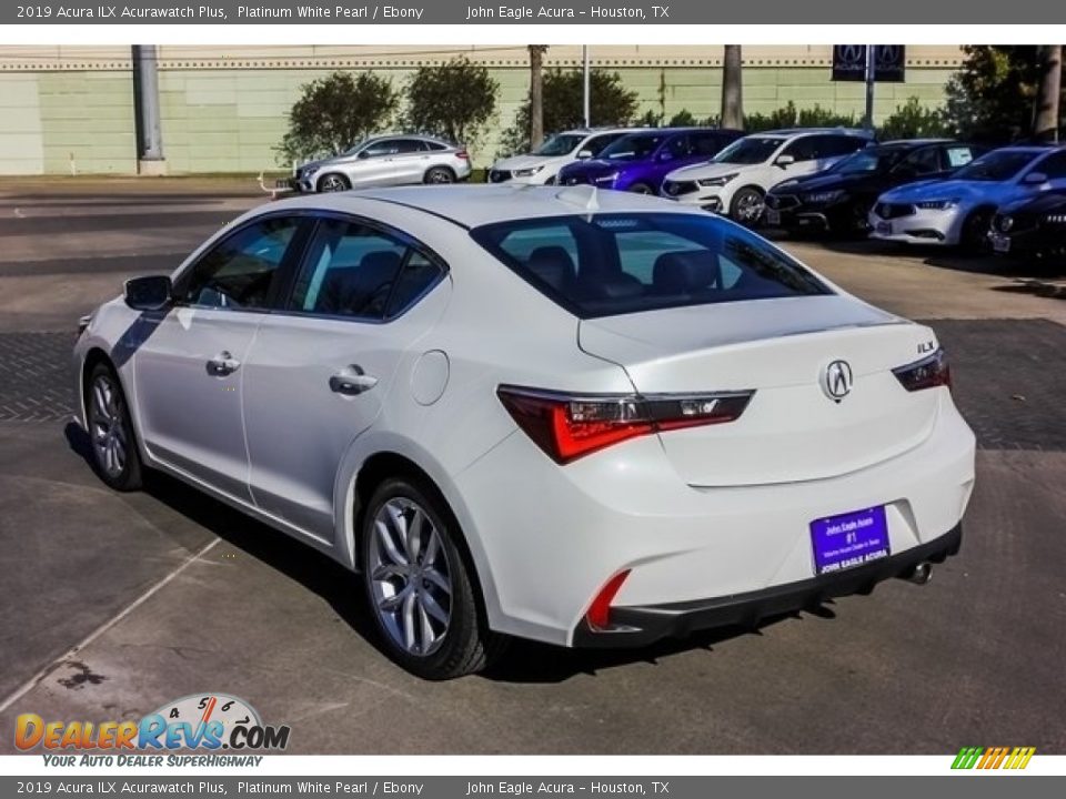 2019 Acura ILX Acurawatch Plus Platinum White Pearl / Ebony Photo #5