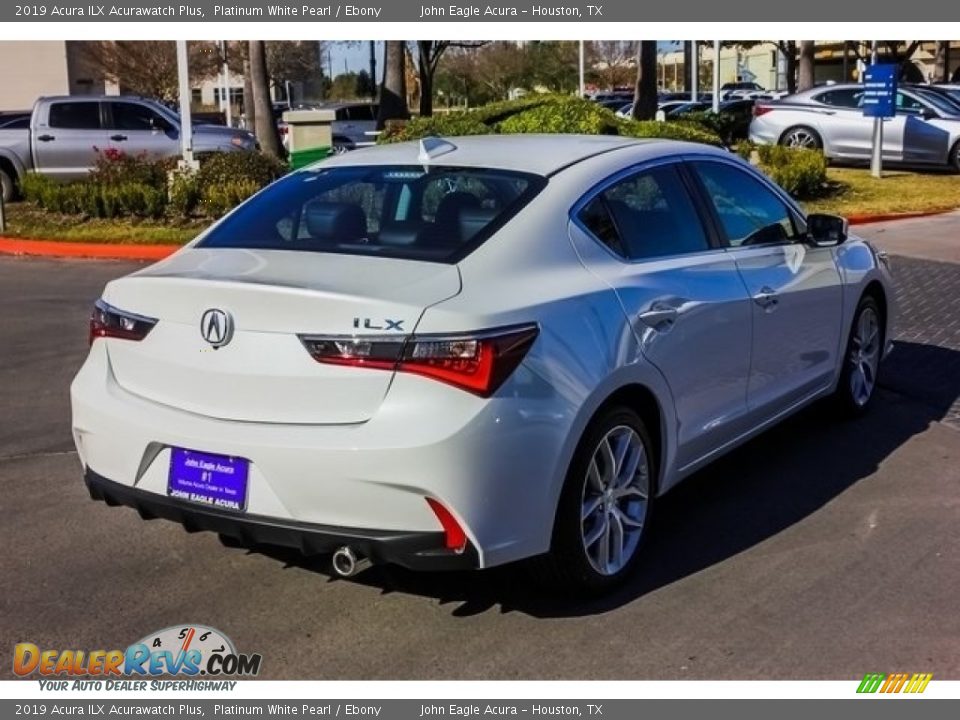 2019 Acura ILX Acurawatch Plus Platinum White Pearl / Ebony Photo #7