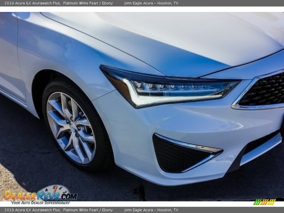 2019 Acura ILX Acurawatch Plus Platinum White Pearl / Ebony Photo #10