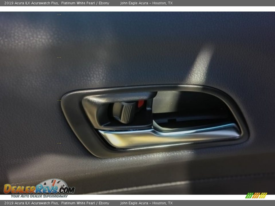 2019 Acura ILX Acurawatch Plus Platinum White Pearl / Ebony Photo #12